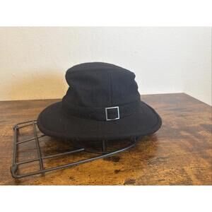 Tilley Endurable x REI Winter Hat with Ear Flaps – Size 7 – Black – Wool Blend –